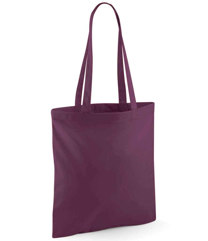 Westford Mill Bag For Life - Long Handles - Plum