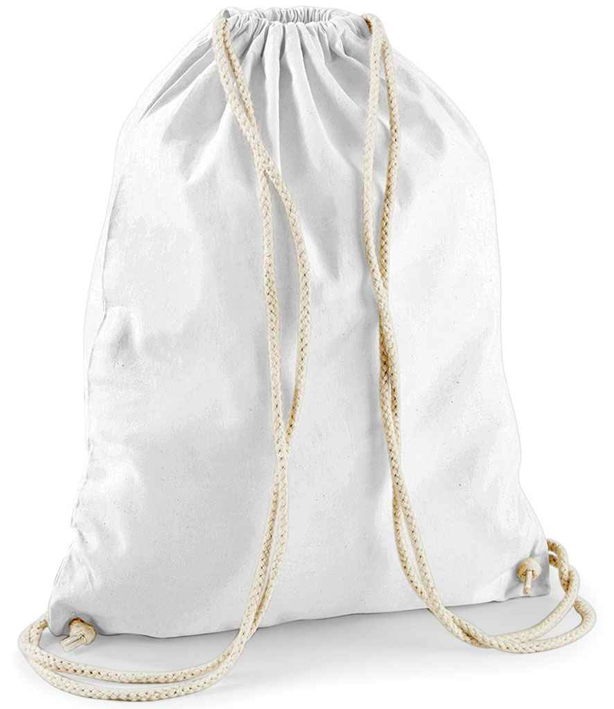 Westford Mill Cotton Gymsac - White