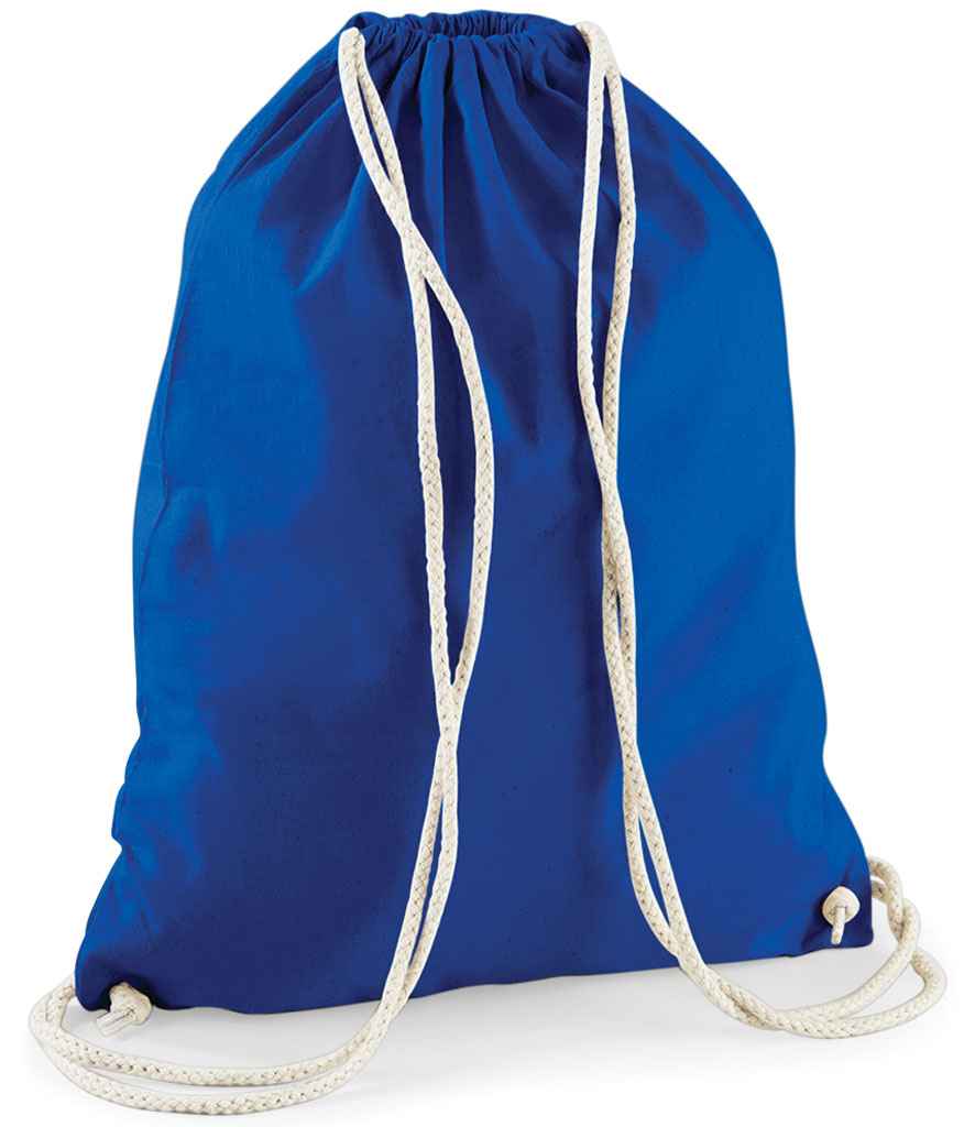 Westford Mill Cotton Gymsac - Bright Royal
