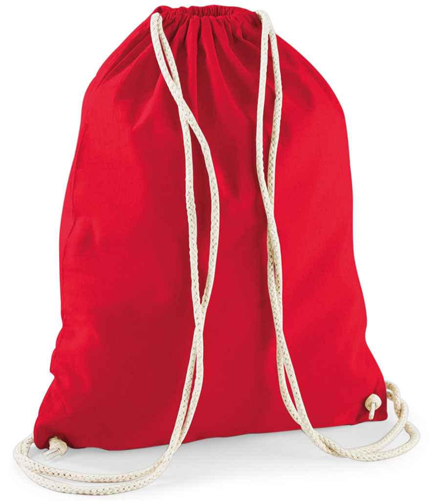Westford Mill Cotton Gymsac - Classic Red