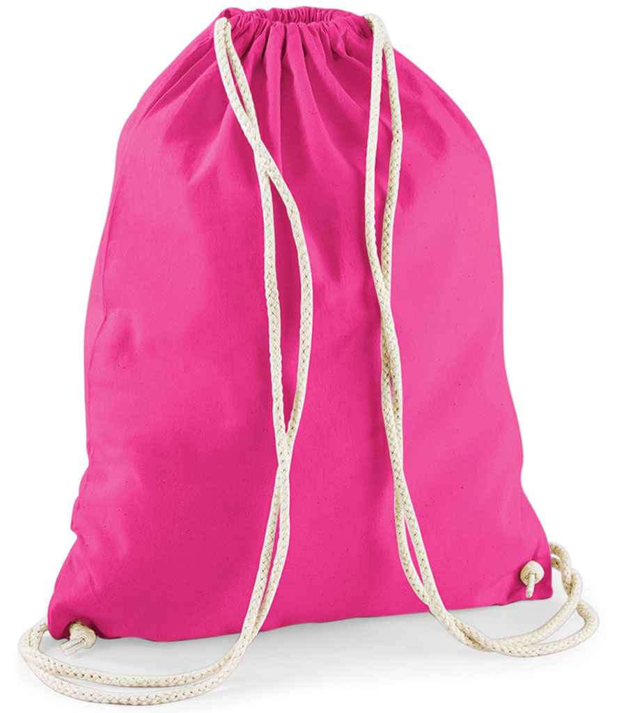 Westford Mill Cotton Gymsac - Fuchsia