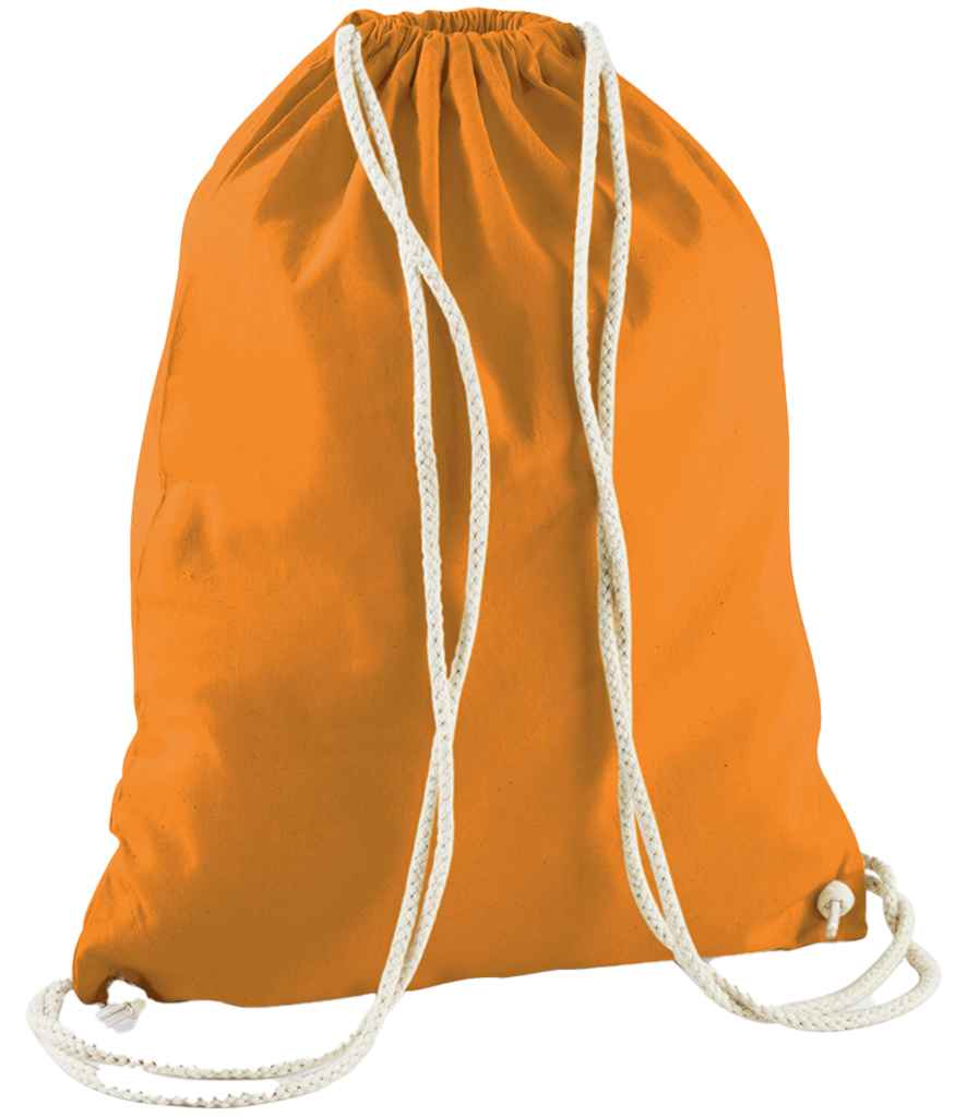 Westford Mill Cotton Gymsac - Orange