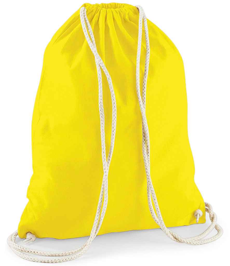 Westford Mill Cotton Gymsac - Yellow