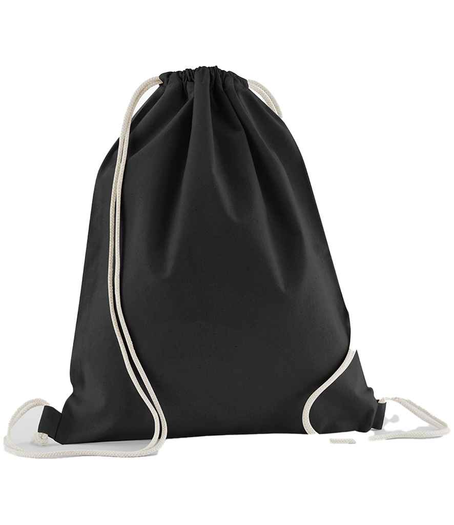 Westford Mill Organic Cotton In Conversion Gymsac - Black