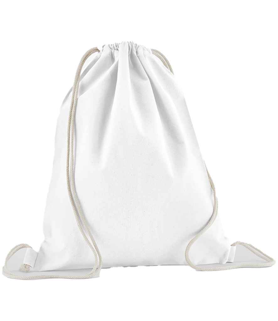 Westford Mill Organic Cotton In Conversion Gymsac - White