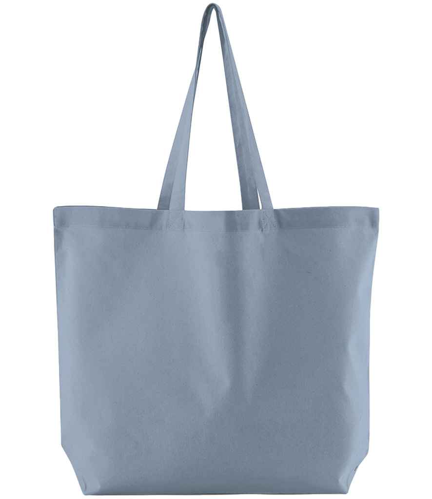Westford Mill Organic Cotton In Conversion Maxi Bag for Life - Dusty Blue