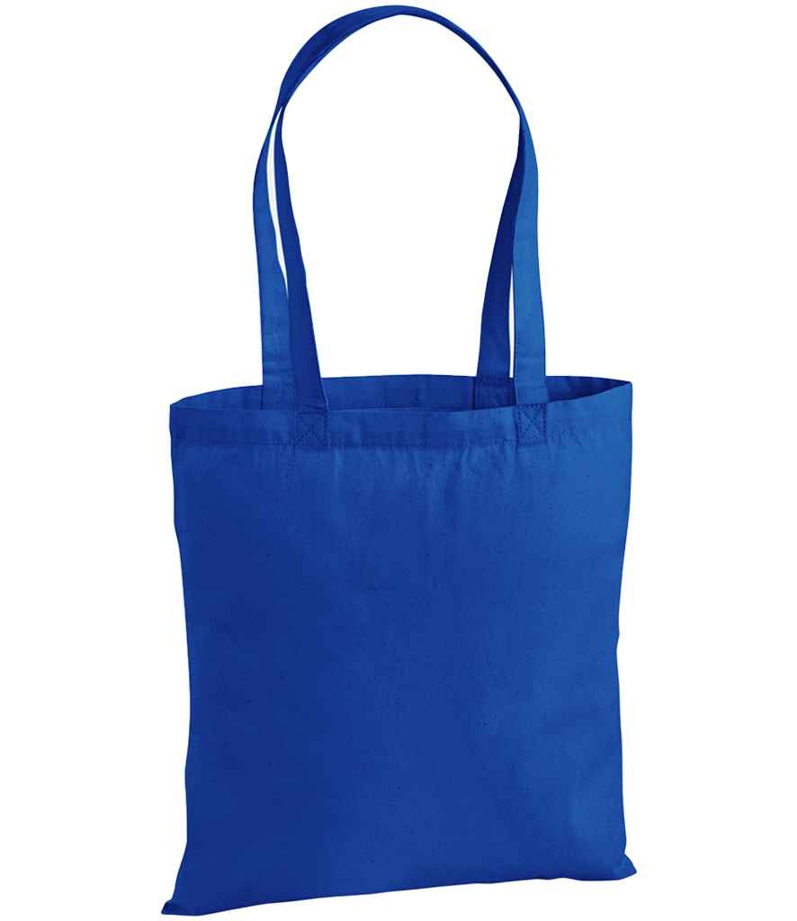 Westford Mill Premium Cotton Tote Bag - Bright Royal