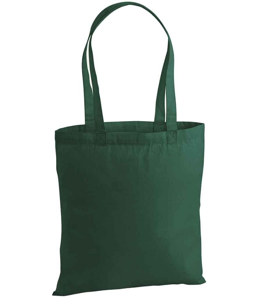 Westford Mill Premium Cotton Tote Bag - Bottle Green