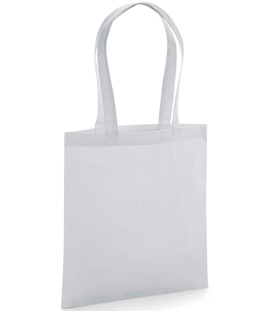Westford Mill Organic Premium Cotton Tote Bag - Light Grey