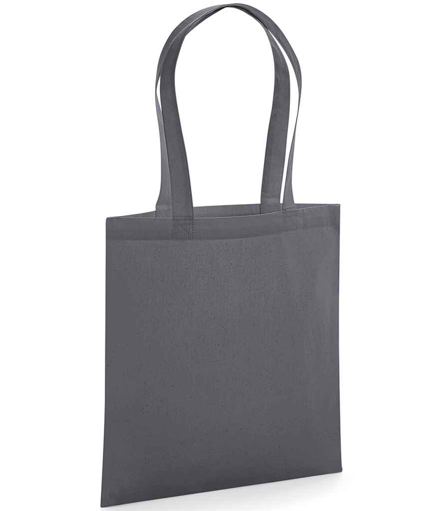 Westford Mill Organic Premium Cotton Tote Bag - Graphite Grey