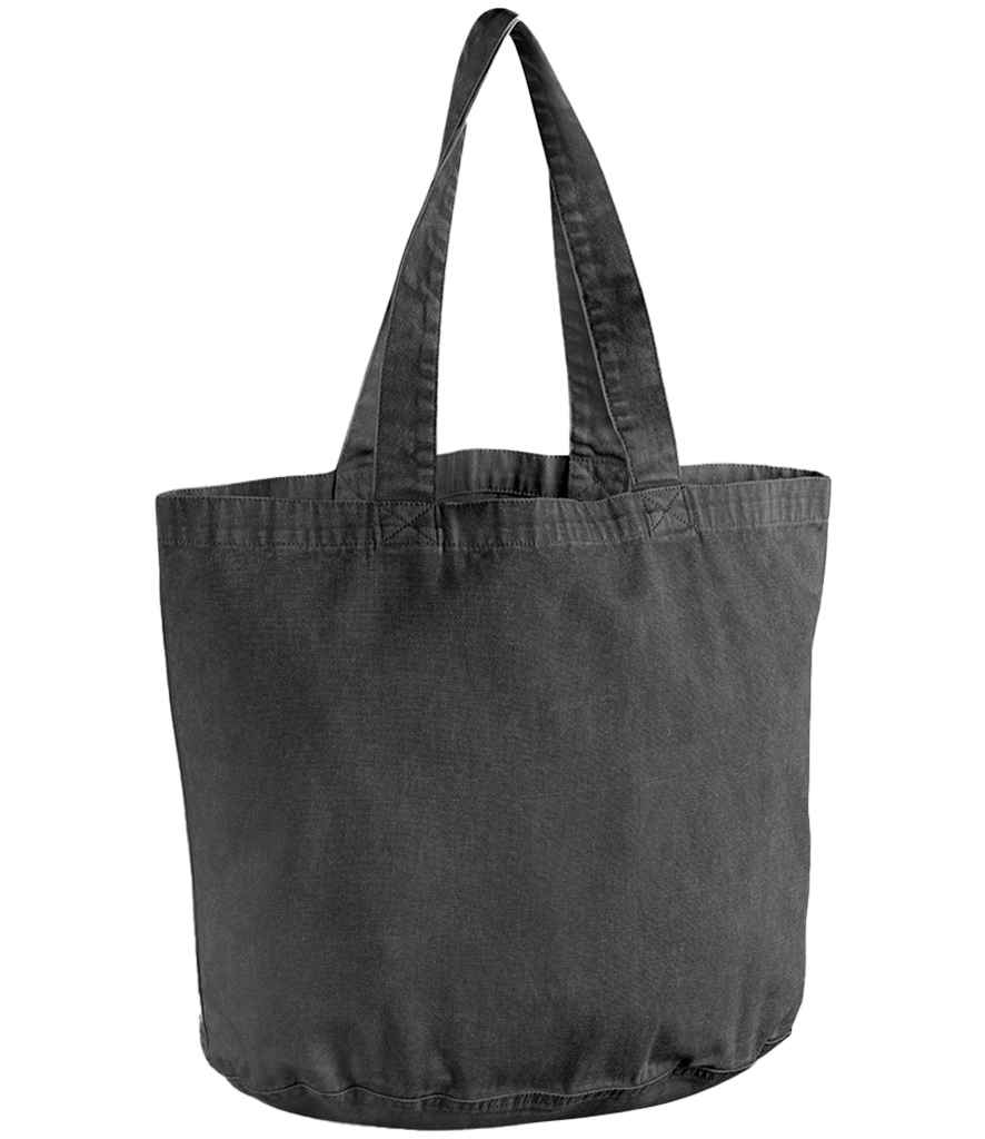 Westford Mill Garment Dyed Shopper - Vintage Black