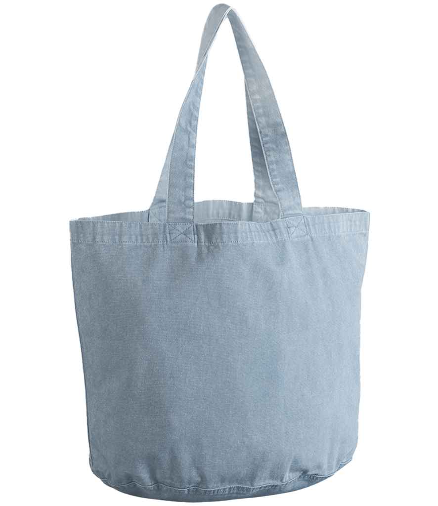 Westford Mill Garment Dyed Shopper - Vintage Light Blue
