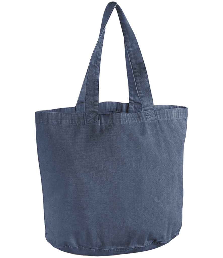 Westford Mill Garment Dyed Shopper - Vintage Denim