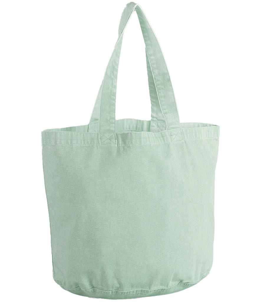 Westford Mill Garment Dyed Shopper - Vintage Aqua
