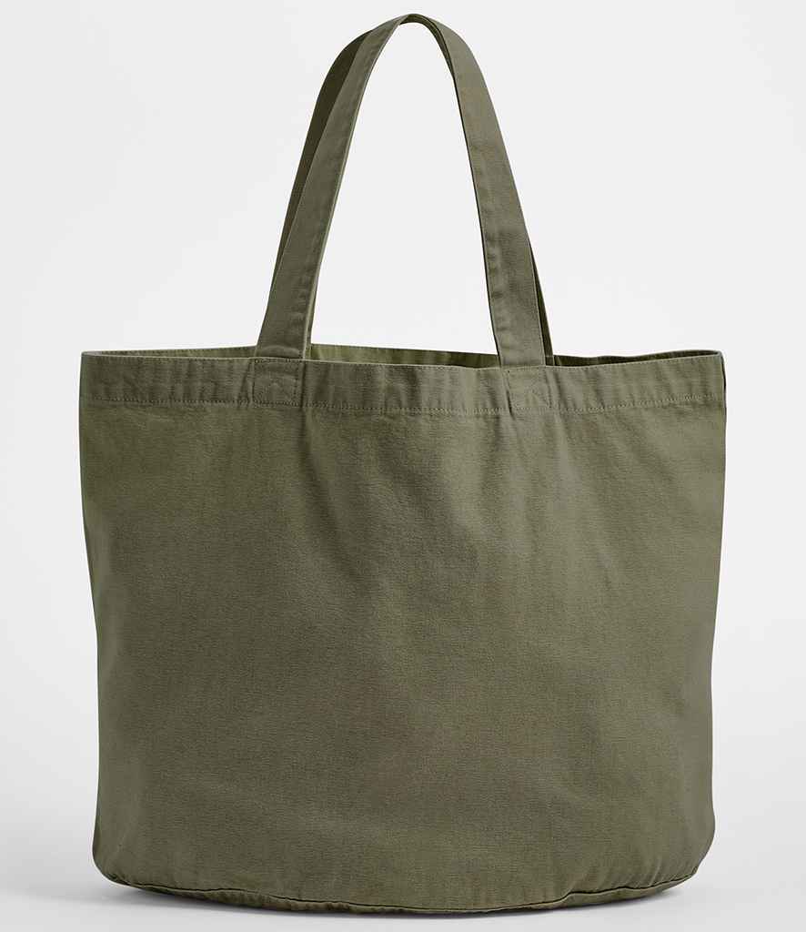 Westford Mill Garment Dyed Shopper - Vintage Moss