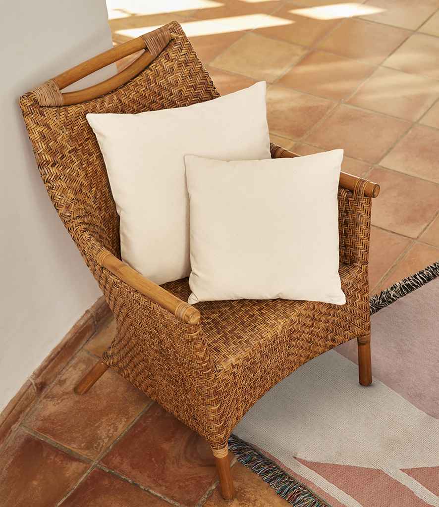 Westford Mill Fairtrade Cotton Canvas Cushion Cover - Natural