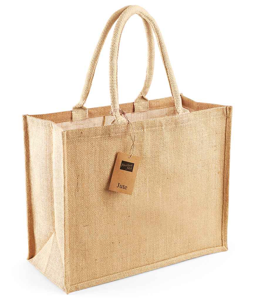 Westford Mill Jute Classic Shopper - Natural
