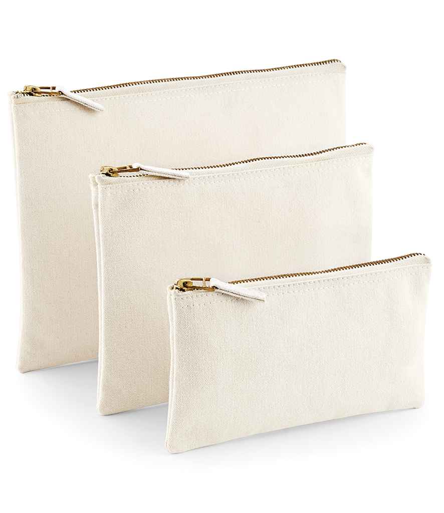 Westford Mill Canvas Accessory Pouch - Natural