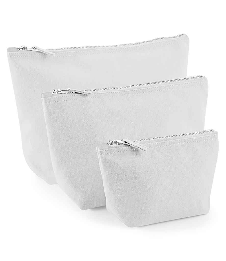 Westford Mill Canvas Accessory Bag - Light Grey