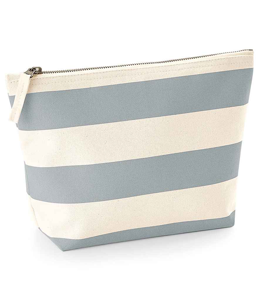 Westford Mill Nautical Accessory Bag - Natural/Grey