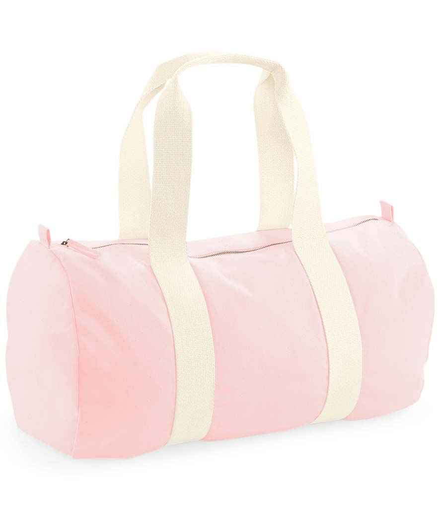 Westford Mill EarthAware® Organic Barrel Bag - Pastel Pink