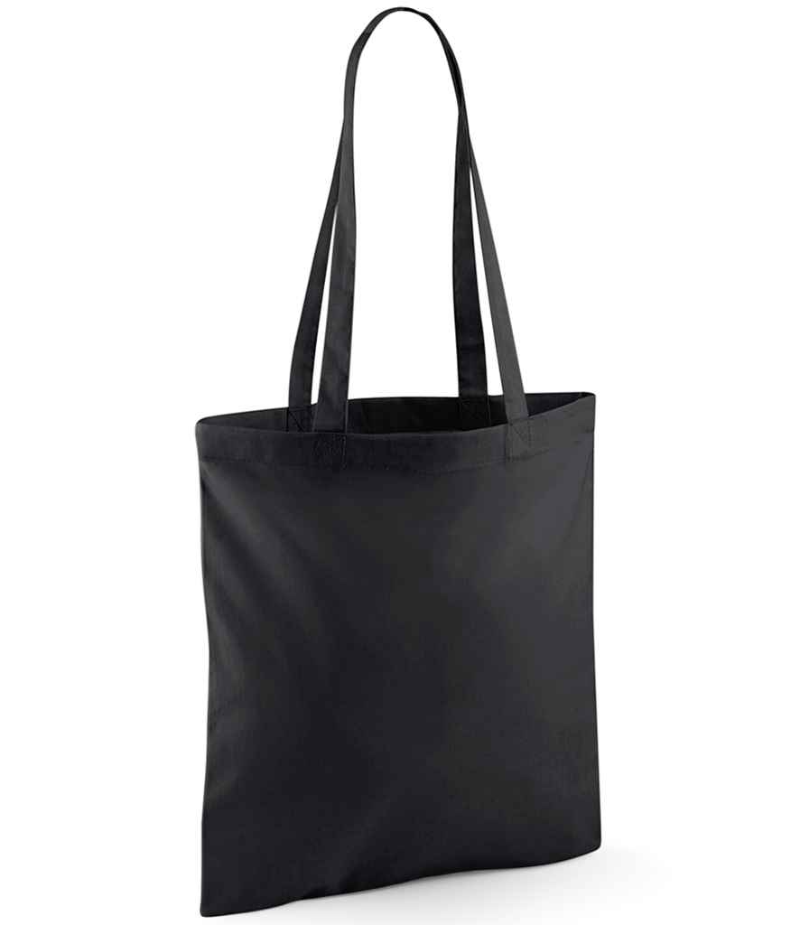 Westford Mill Recycled Cotton Tote Bag - Black