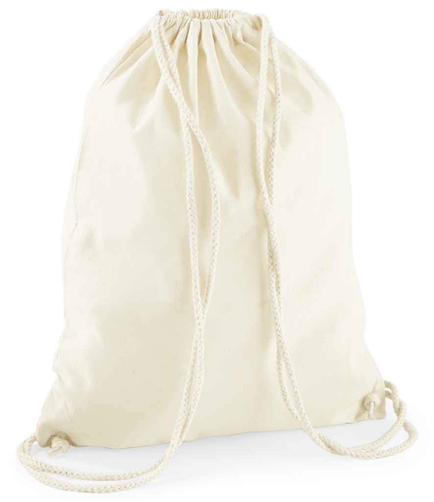 Westford Mill Recycled Cotton Gymsac - Natural