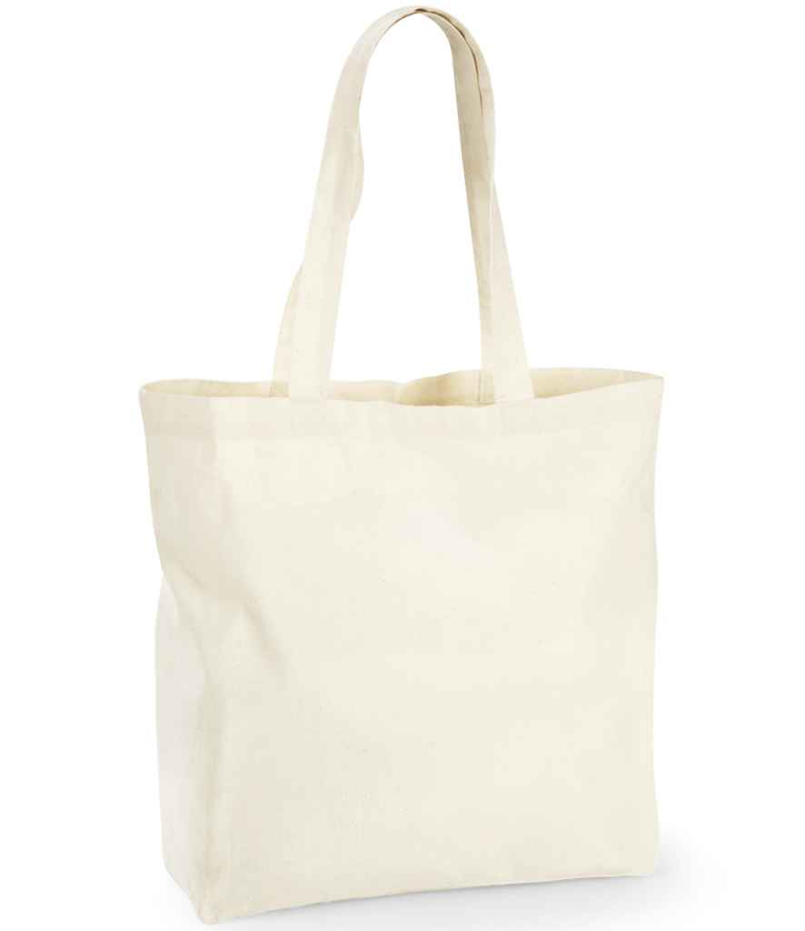 Westford Mill Recycled Cotton Maxi Tote Bag - Natural