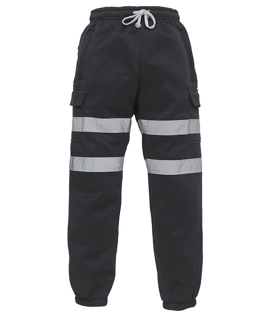 Yoko Hi-Vis Jog Pants - Black