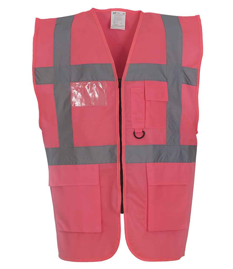 Yoko Executive Waistcoat - Pink