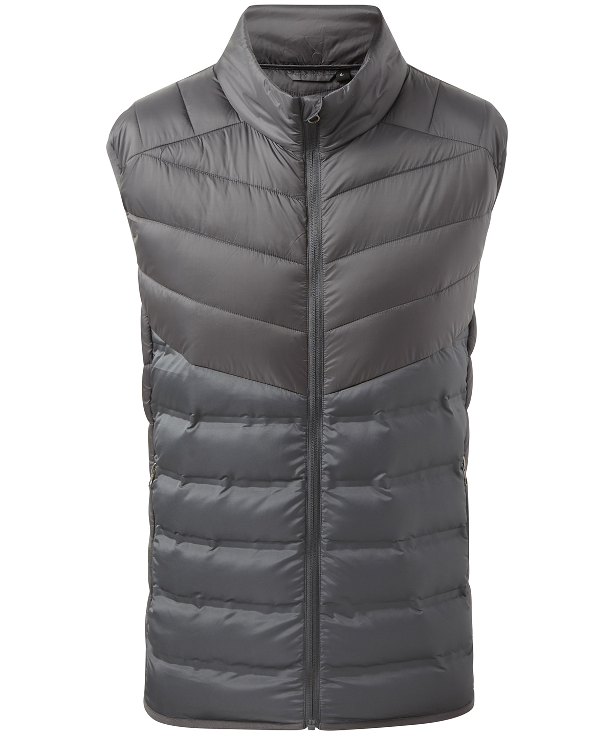 Mantel moulded gilet - Steel