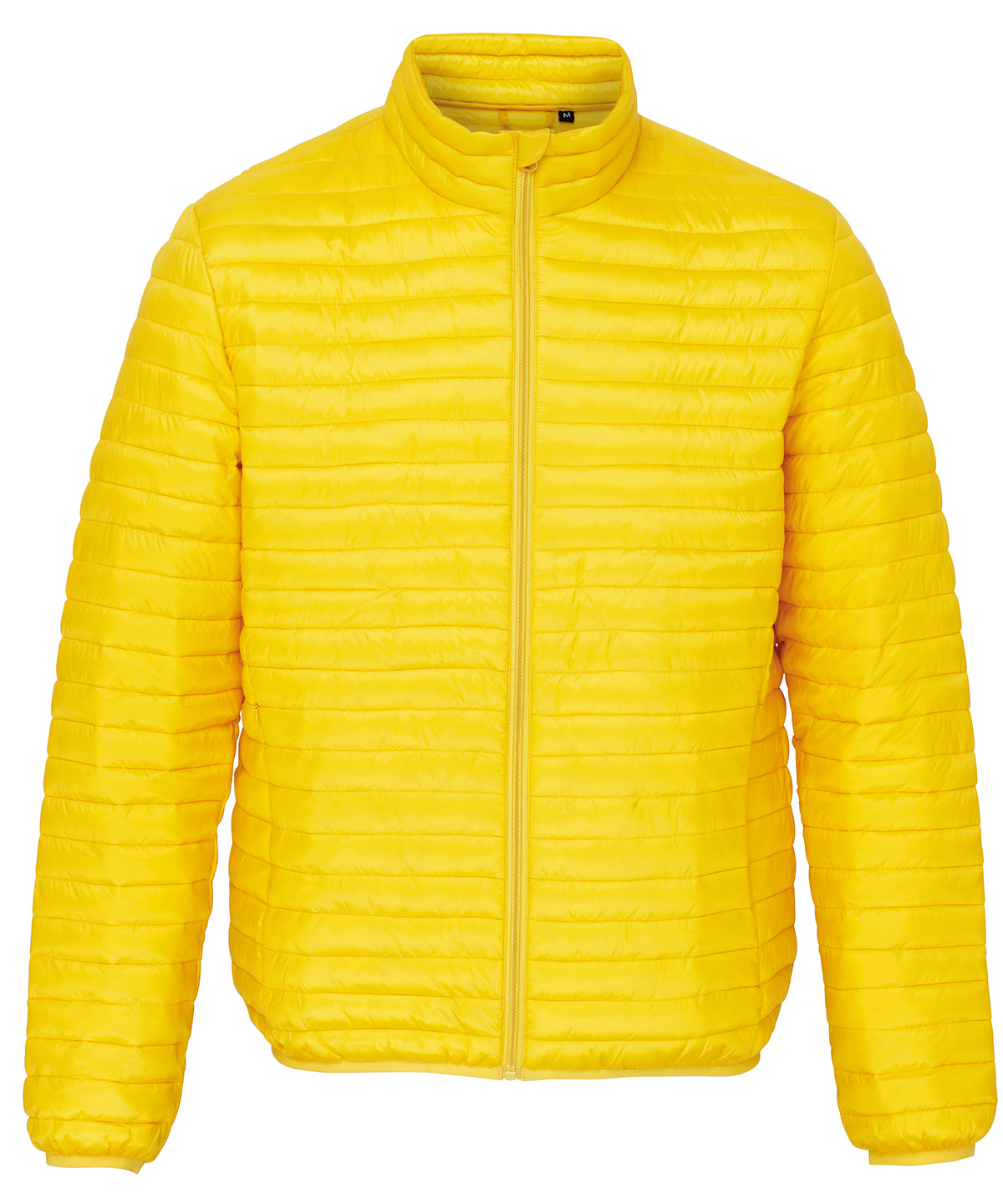 Tribe fineline padded jacket - Bright Yellow