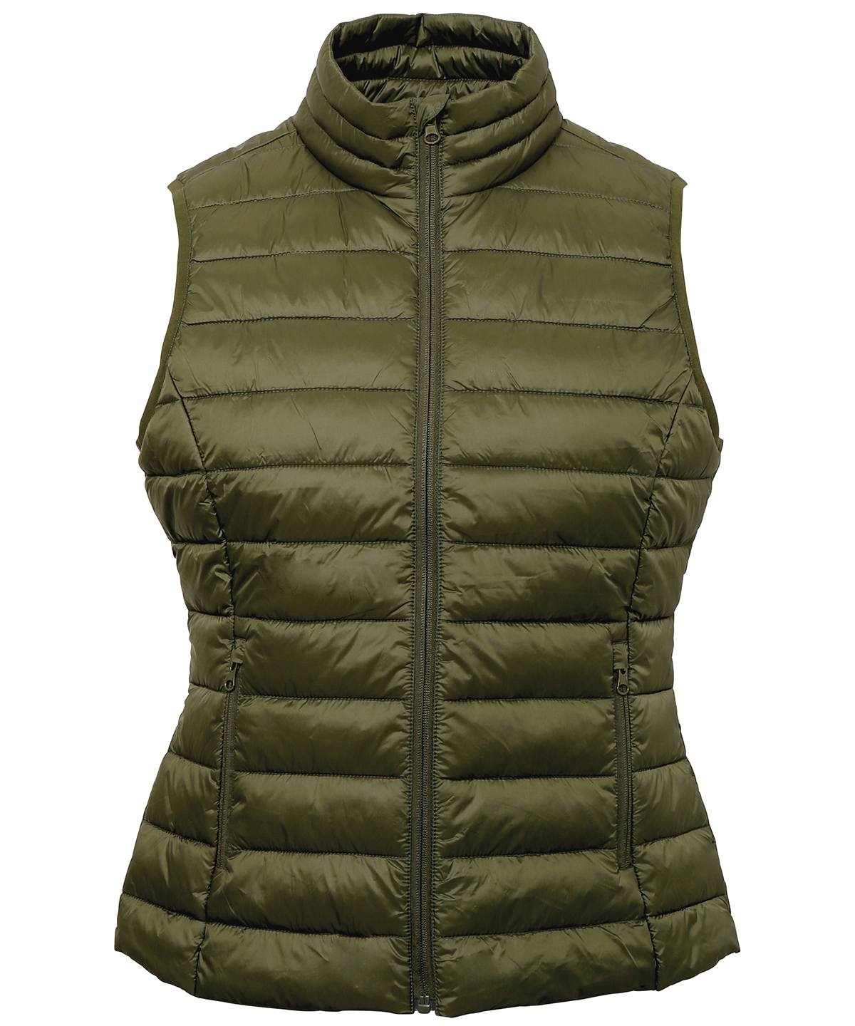 Women's terrain padded gilet - Olive