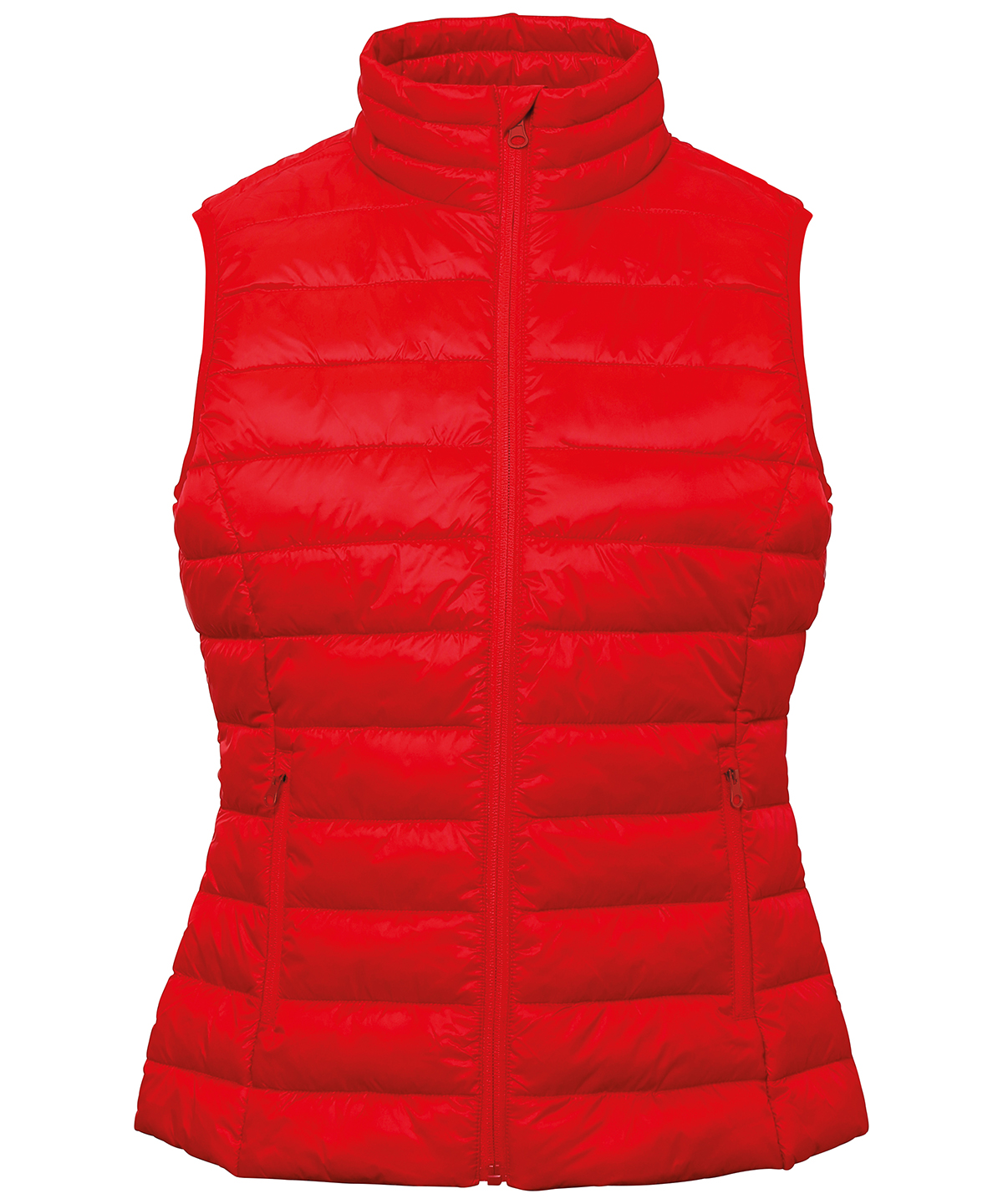Women's terrain padded gilet - Red