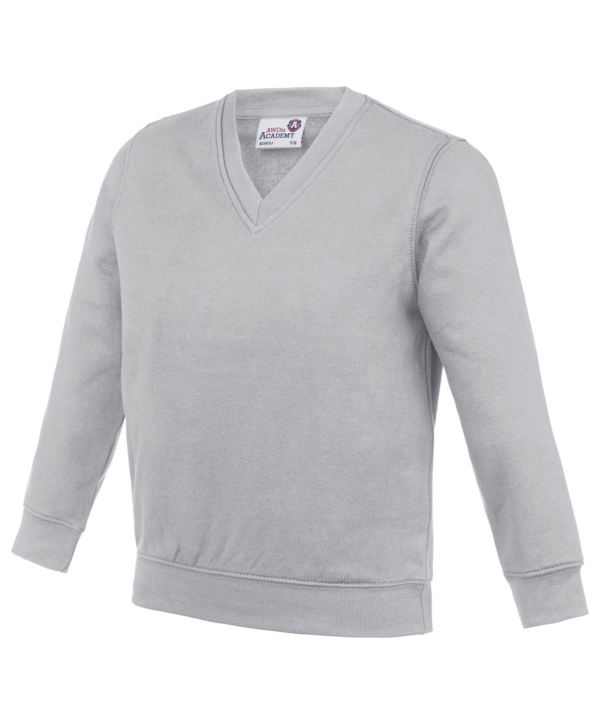 Kids Academy v-neck sweatshirt - Academy Grey