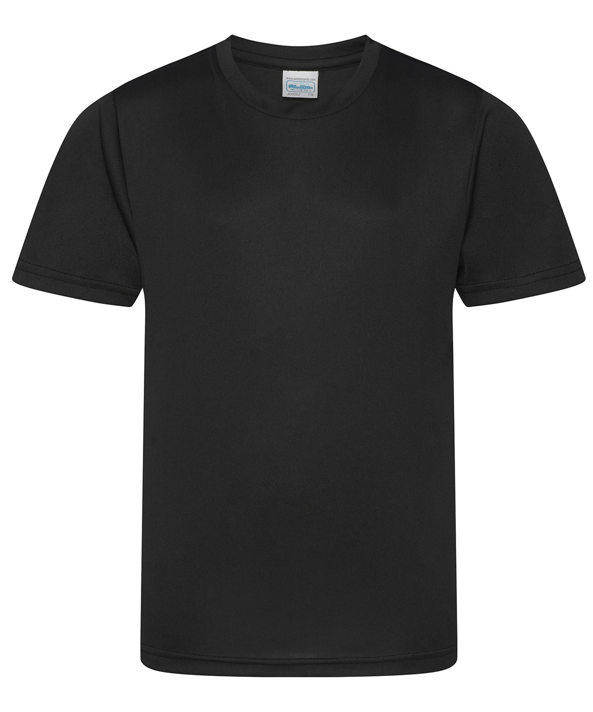 Kids cool smooth T - Jet Black