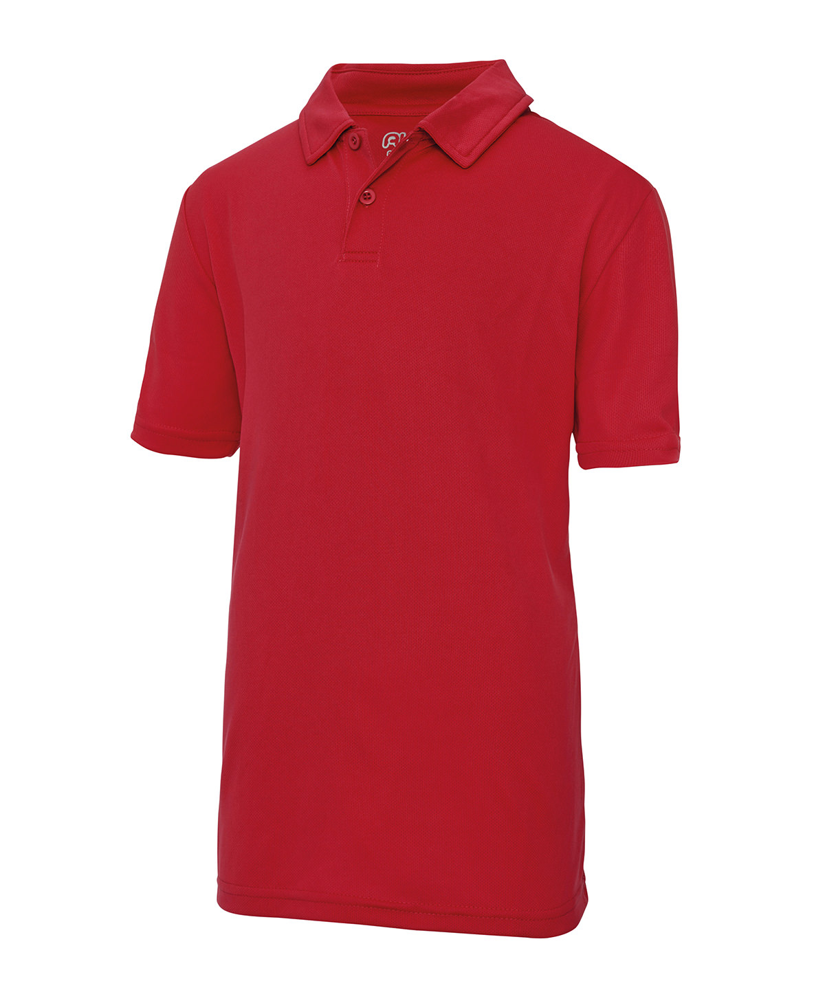 Kids cool polo - Fire Red