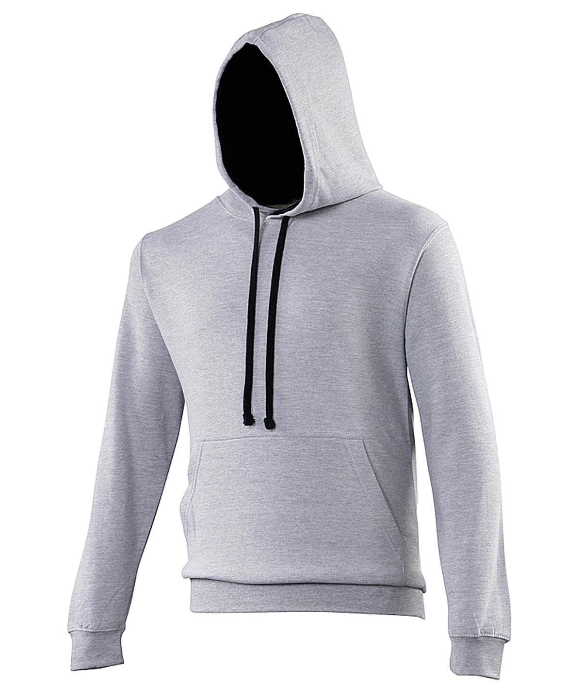 AWDis Varsity Hoodie - Heather Grey/French Navy△