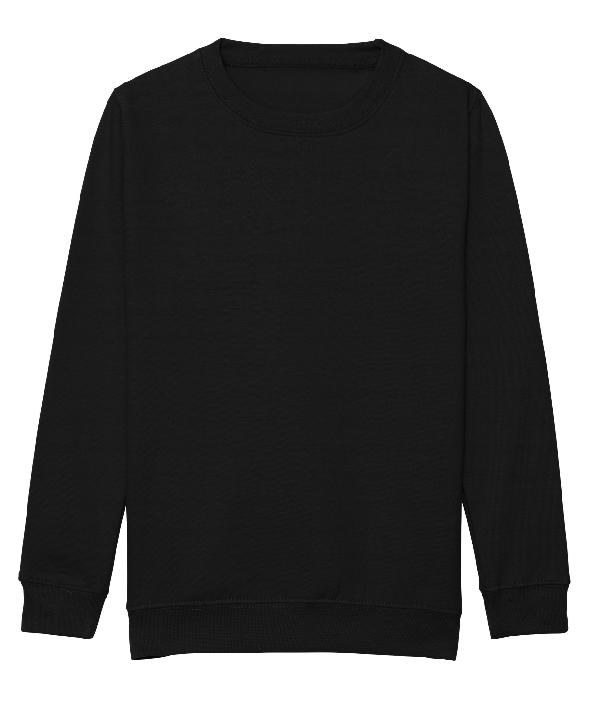 Kids AWDis sweatshirt - Deep Black