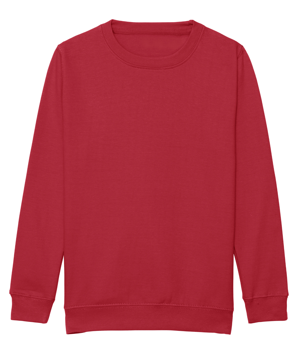 Kids AWDis sweatshirt - Fire Red