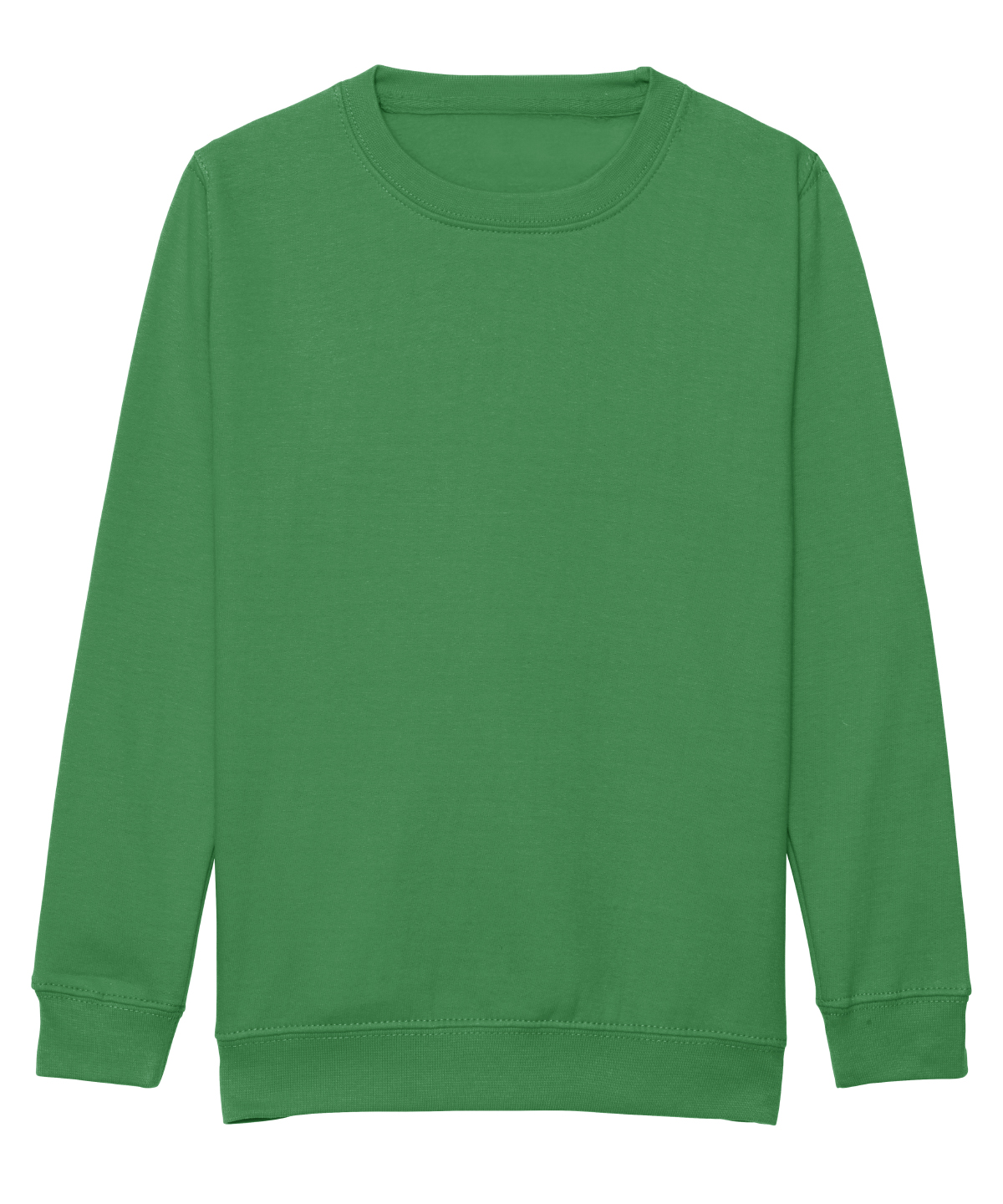 Kids AWDis sweatshirt - Kelly Green