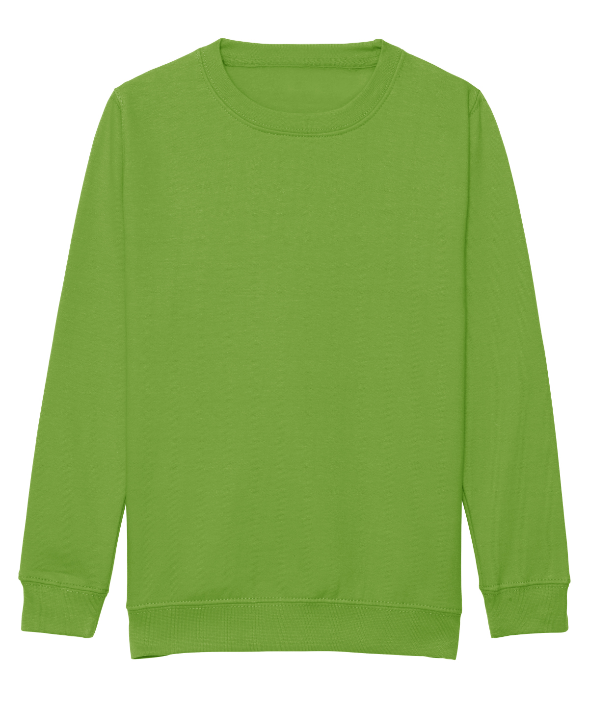 Kids AWDis sweatshirt - Lime Green