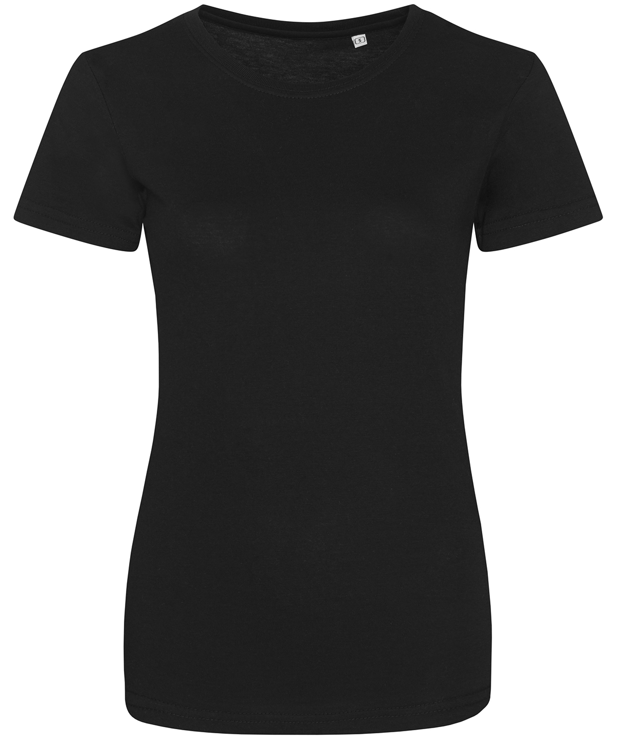 Women's triblend T - Solid Black