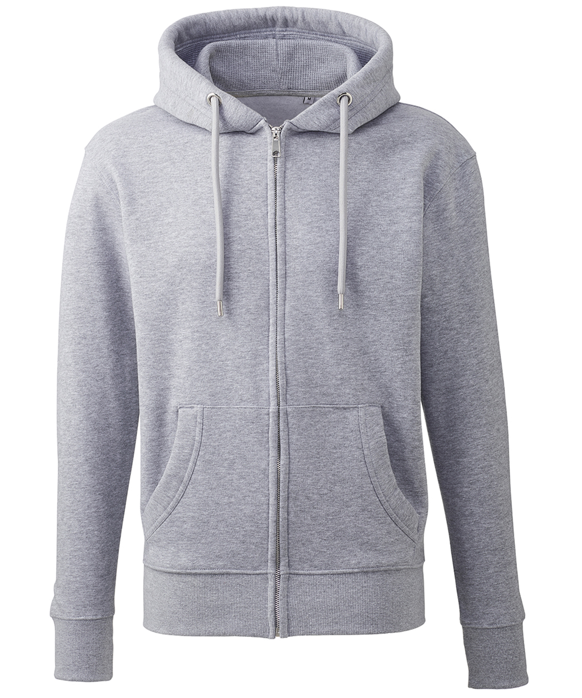 Men's Anthem full-zip hoodie - Grey Marl