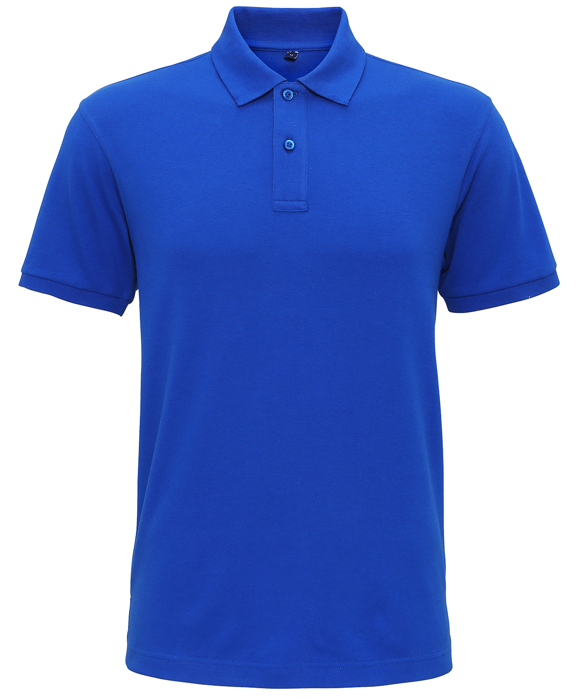 Men's super smooth knit polo - Bright Royal