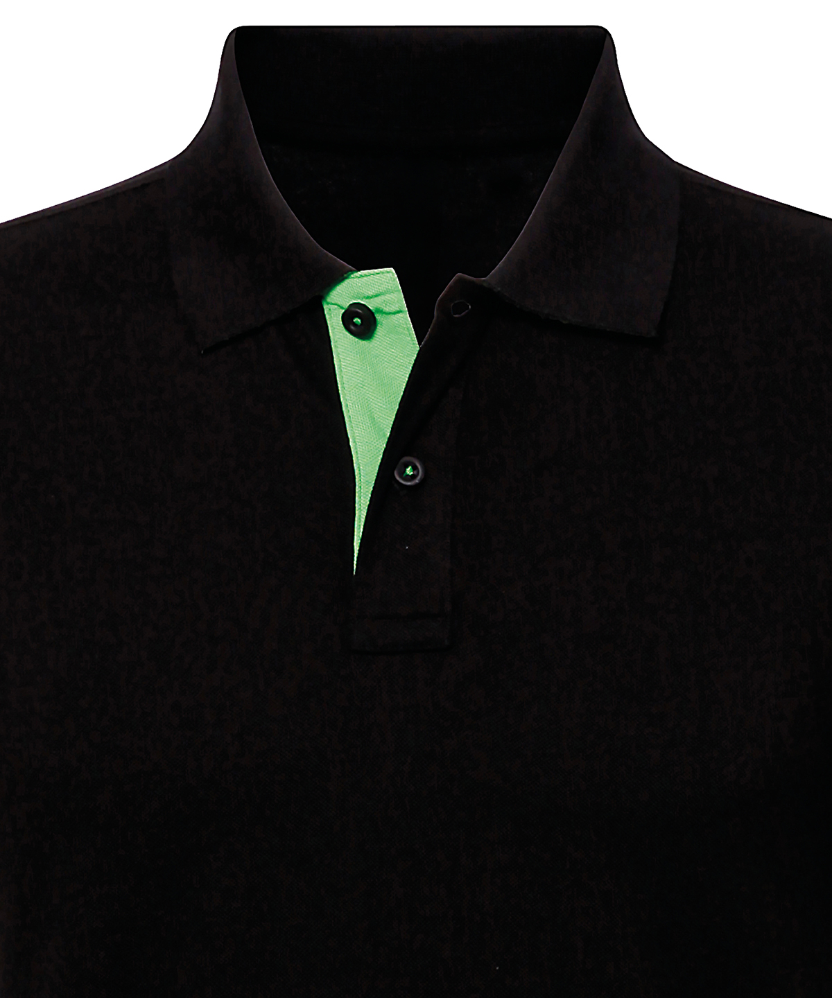 Men's classic fit contrast polo