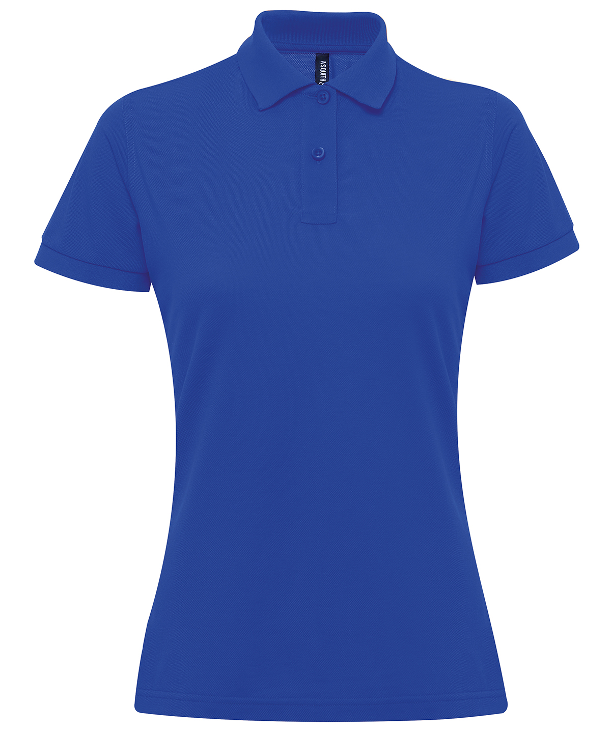 Women’s polycotton blend polo - Royal