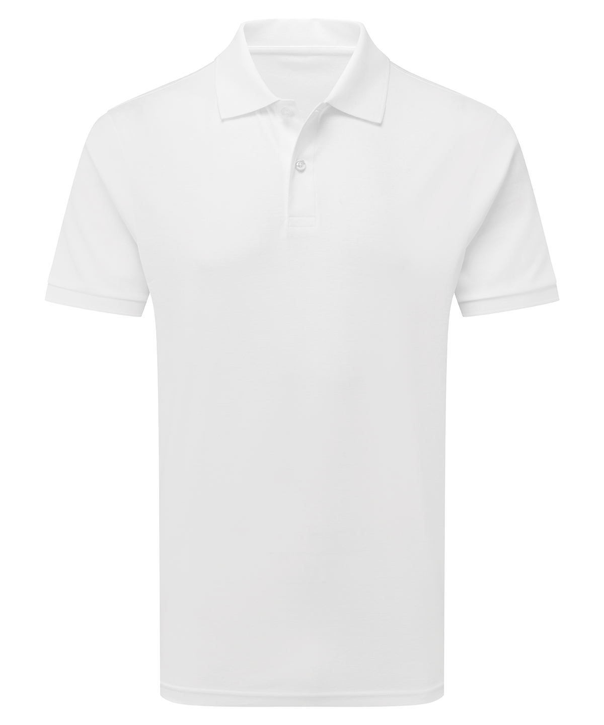 Premium mercerised polo - White