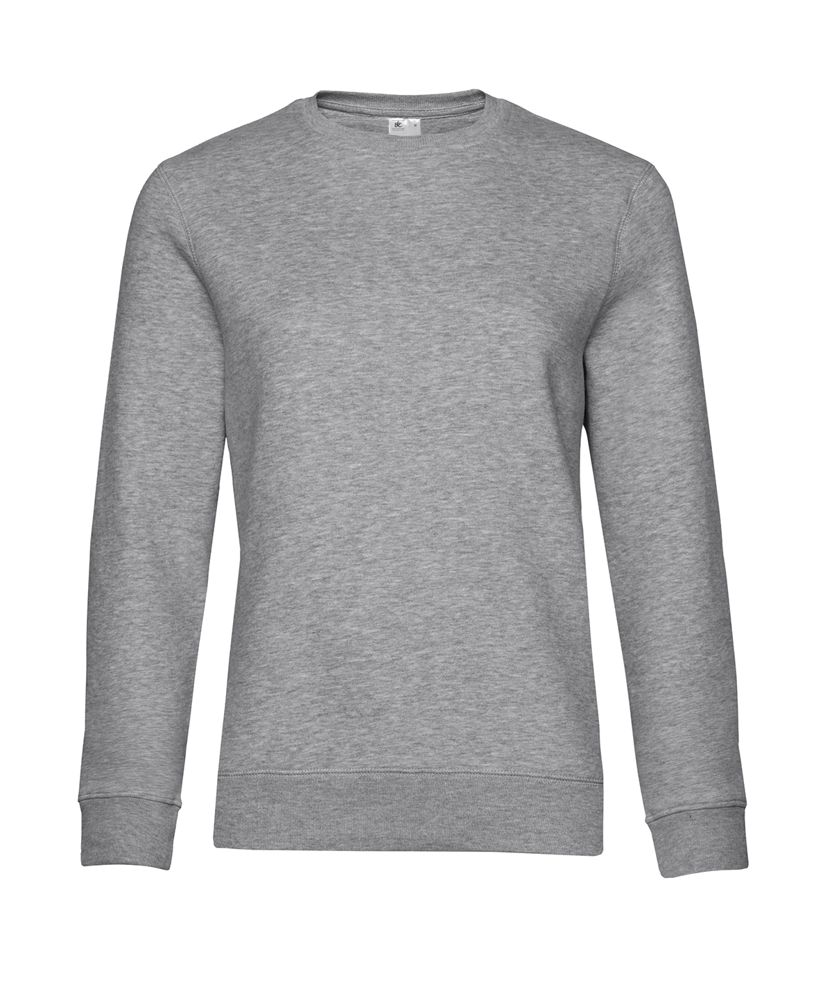 B&C Queen crew neck - Heather Grey