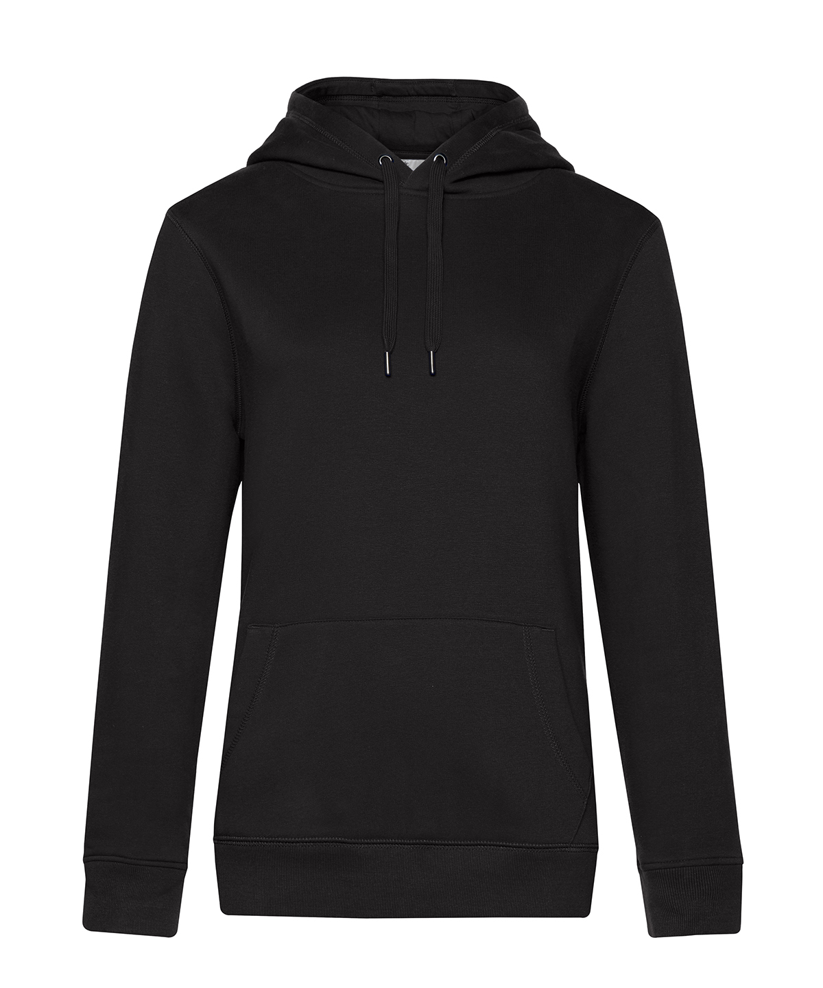 B&C Queen hooded - Black Pure